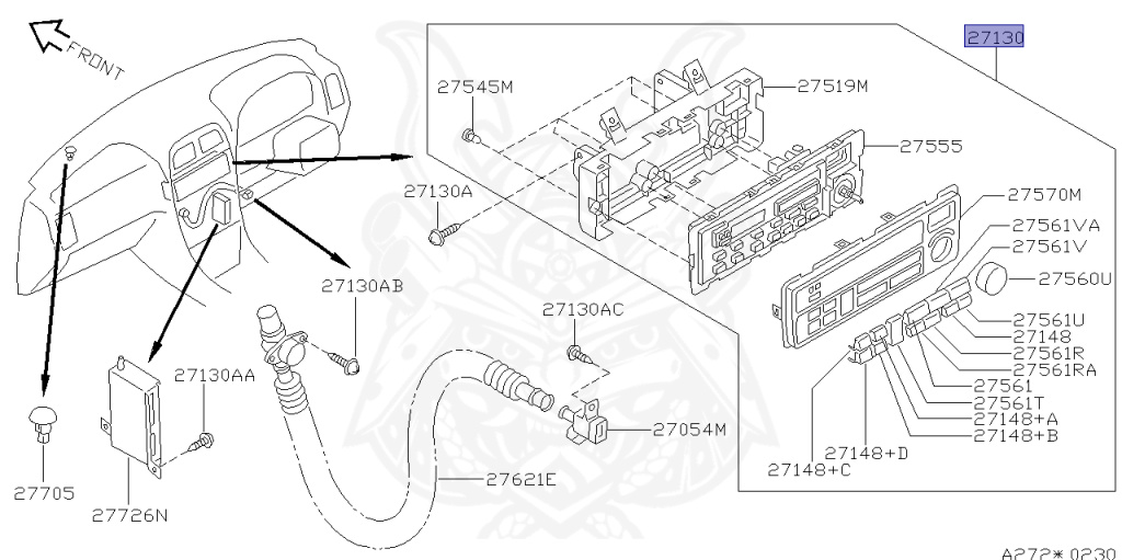 Nissan - Cedric/Gloria - Y33 - 1999 - BRO TYPE - HARDTOP(K) - 4 WHEEL DRIVE(4WD) - AUTOMATIC TRANSMISSION(AT) - IRS TYPE(IRS) - RB25DET