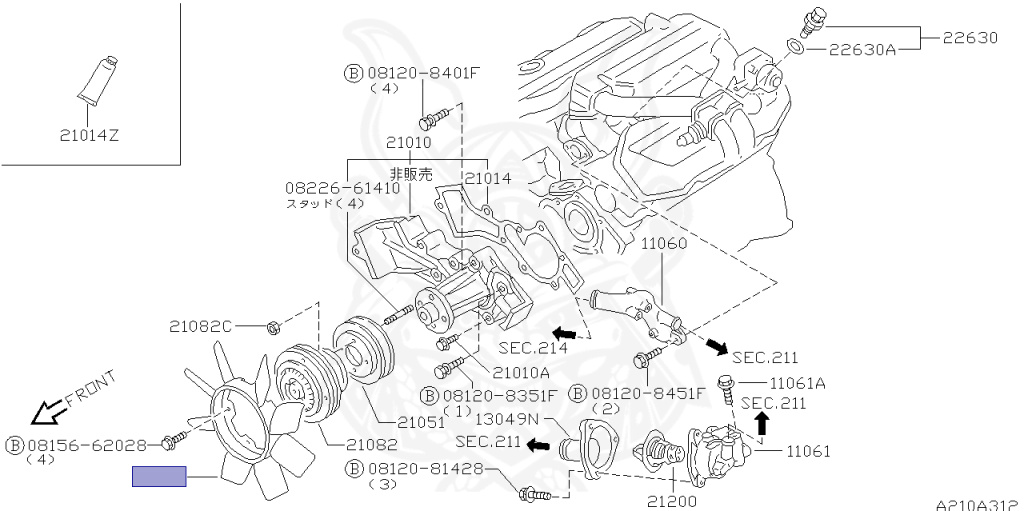 Nissan - Pathfinder - R50 - 1998 - SE TYPE - WAGON(W) - 4 WHEEL DRIVE(4WD) - AUTOMATIC TRANSMISSION(AT) - VG33E