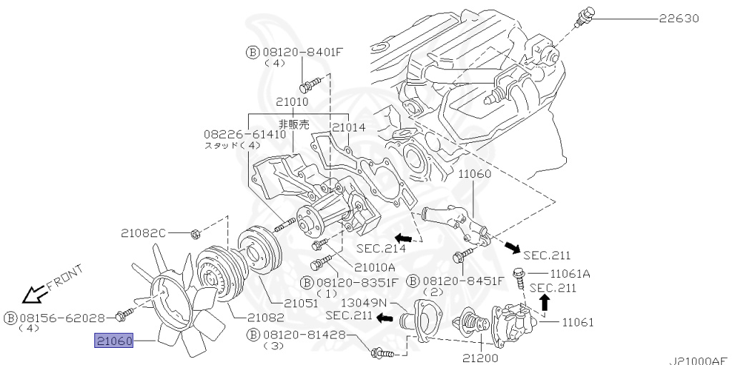 Nissan - Pathfinder - R50 - 2002 - XE TYPE - WAGON(W) - 4 WHEEL DRIVE(4WD) - AUTOMATIC TRANSMISSION(AT) - VG33E