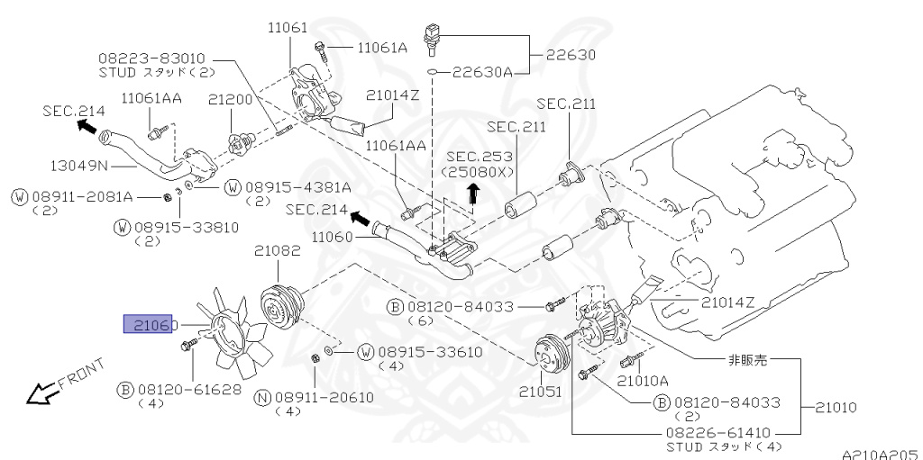 Nissan - Fairlady Z - Z32 - 1989 - 300ZX - AUTOMATIC TRANSMISSION(AT) - Standard roof (Z) - VG30DTT