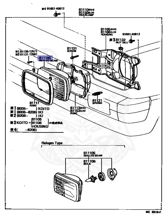 Toyota - Starlet - KP61 - 1982 - SE TYPE - 3-DOOR - Manual - 4KU