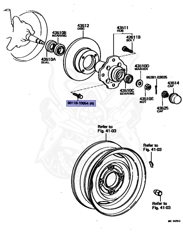 Toyota - Starlet - KP61 - 1981 - DELUX-A TYPE - 3-DOOR - Manual - 4KU