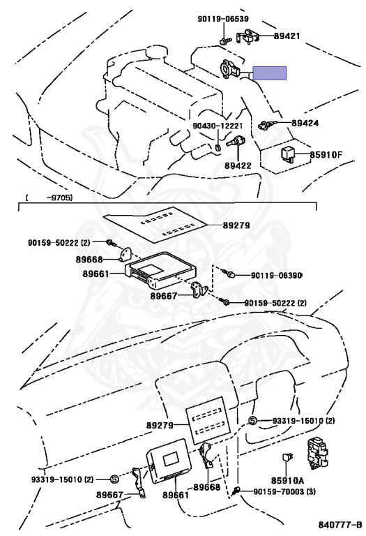 Toyota - Corolla - AE111 - 1997 - S-CRUISE TYPE - SEDAN - Manual - 4AFE