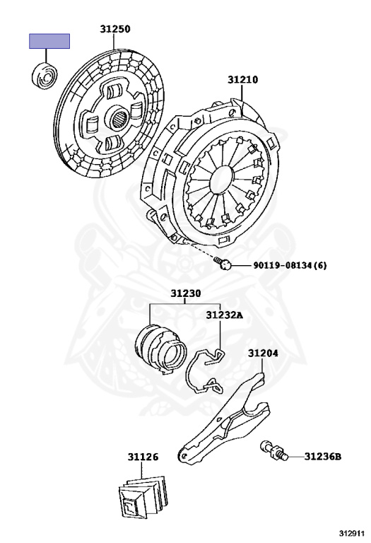 90363-15017 - Toyota - Input Shaft Bearing - Nengun Performance