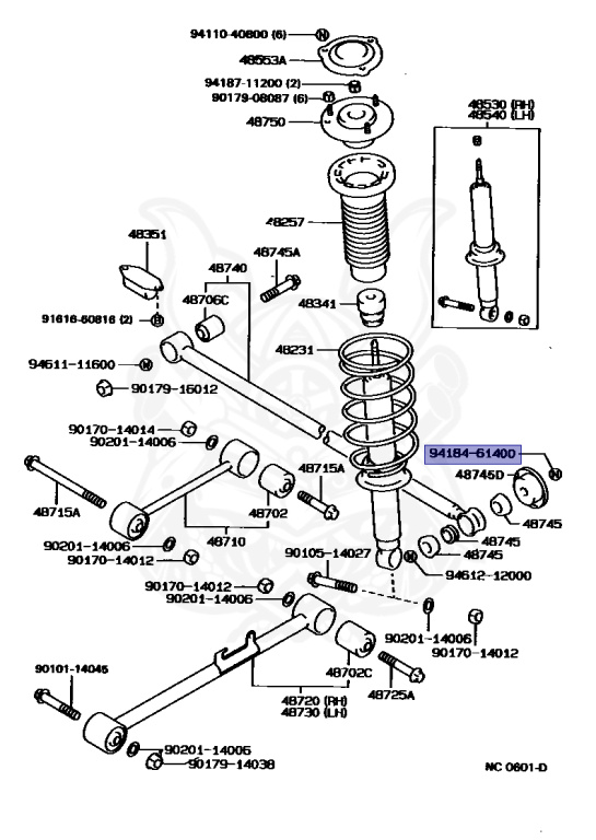 Toyota - Mark 2 - SX80 - 1993 - GR TYPEGR SALOON TYPE - SEDAN - Automatic - 4SFE