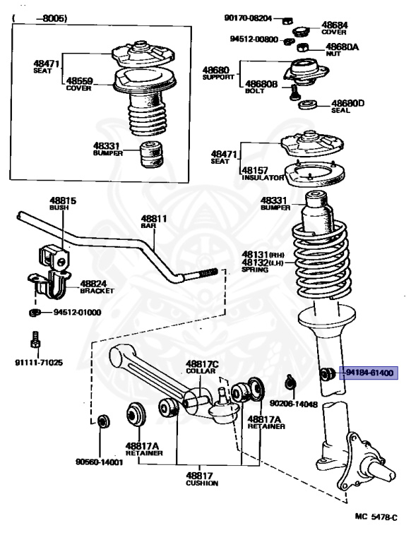 Toyota - Starlet - KP61 - 1978 - DLX TYPE - 3-DOOR - Manual - 4KU