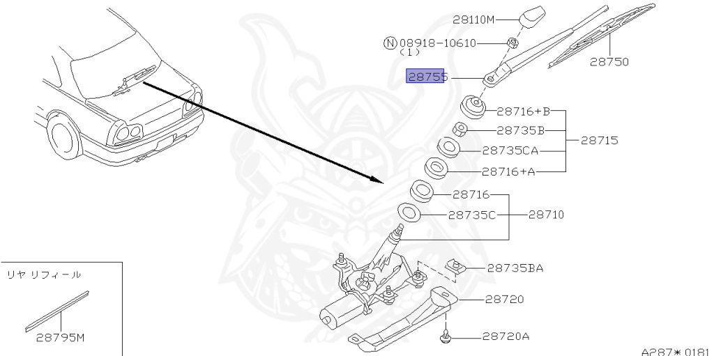 Nissan - Skyline - R34 25GTT - ER34 - 1998 - 25GT TURBO - 4 DOOR SEDAN(4S) - AUTOMATIC-FLOOR SHIFT(AT.F4) - Hi-Cas 2-Link (HI.2WD) - RB25DET