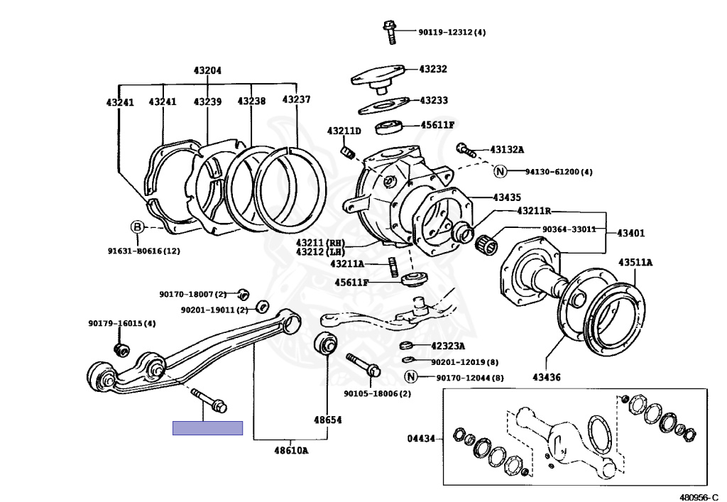90119-16003 - Toyota - Bolt - Nengun Performance