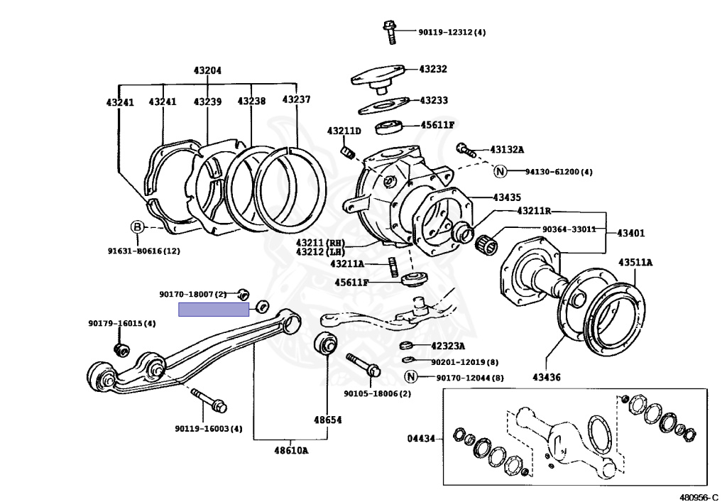 90201-19011 - Toyota - Washer - Nengun Performance