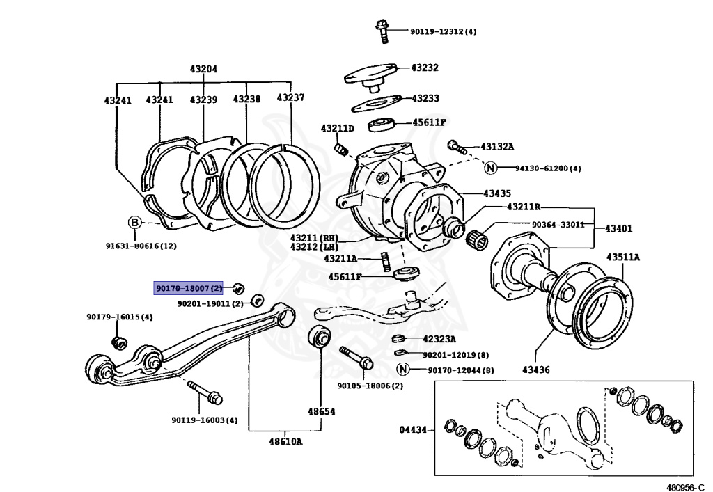 Toyota - Land Cruiser - HZJ79 - 2001 - STANDARD TYPE - CHASSIS FOR FIRE ENGINE - Manual - 1HZ