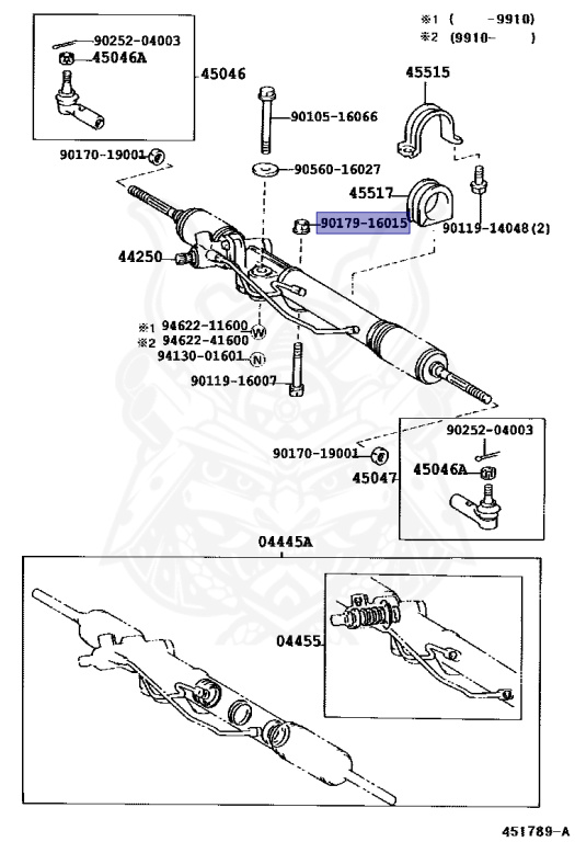 90179-16015 - Toyota - Nut - Nengun Performance