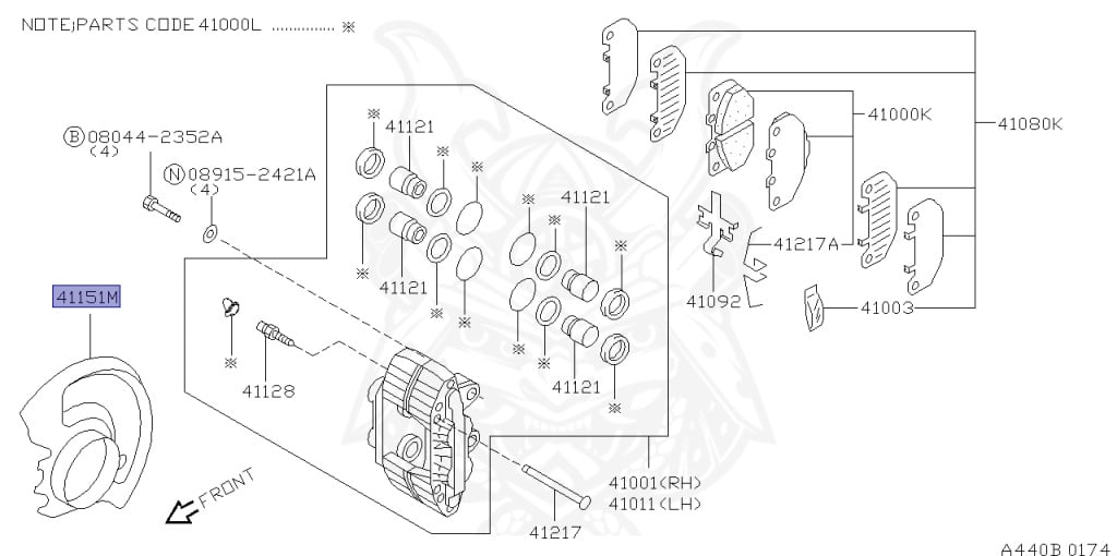 Nissan - Silvia - S14 - 1997 - KS - HARDTOP(K) - AUTOMATIC TRANSMISSION(AT) - TWO WHEELS STEERING(2WS) - SR20DET