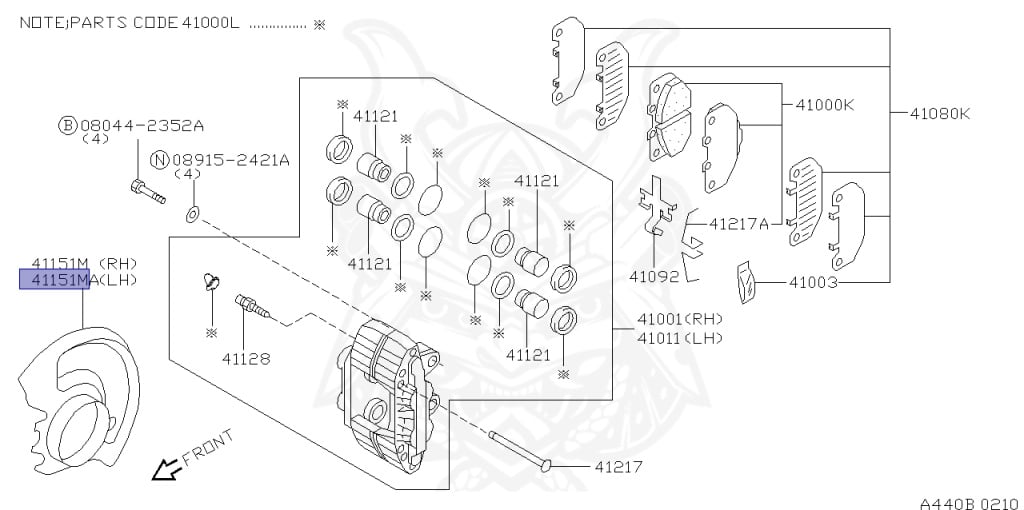 Nissan - Silvia - S15 - 2000 - SPEC R - HARDTOP(K) - AUTOMATIC-FLOOR SHIFT(AT.F4) - TWO WHEELS STEERING(2WS) - SR20DET