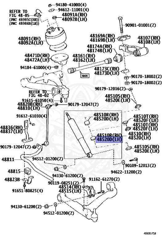 90948-01004 - Toyota - Cushion, Front Shock Absorber, No.1