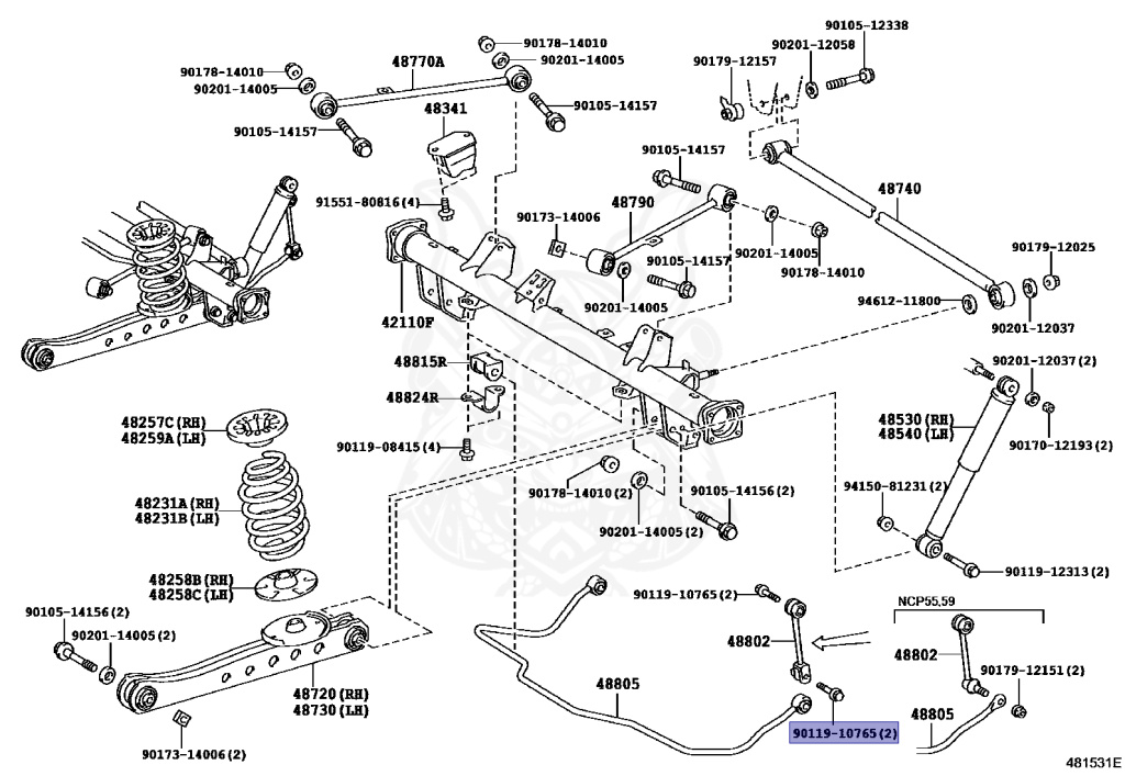 Toyota - Probox - NCP51V - 2013 - GL TYPE - VAN - Automatic - 1NZFE