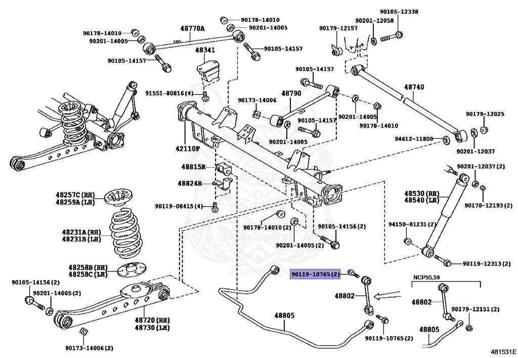 Toyota - Probox - NCP51V - 2002 - DX TYPE - VAN - Automatic - 1NZFE