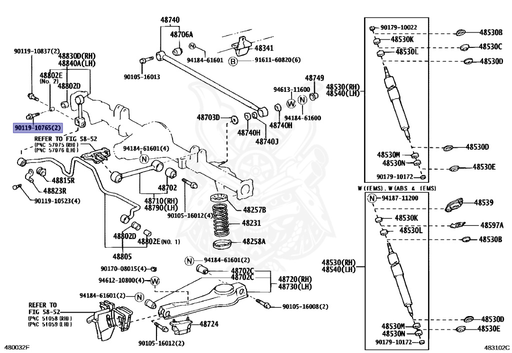 Toyota - Hiace - KZH106G - 1995 - CUSTOM TYPE - 4-DOOR - Automatic - 1KZTE