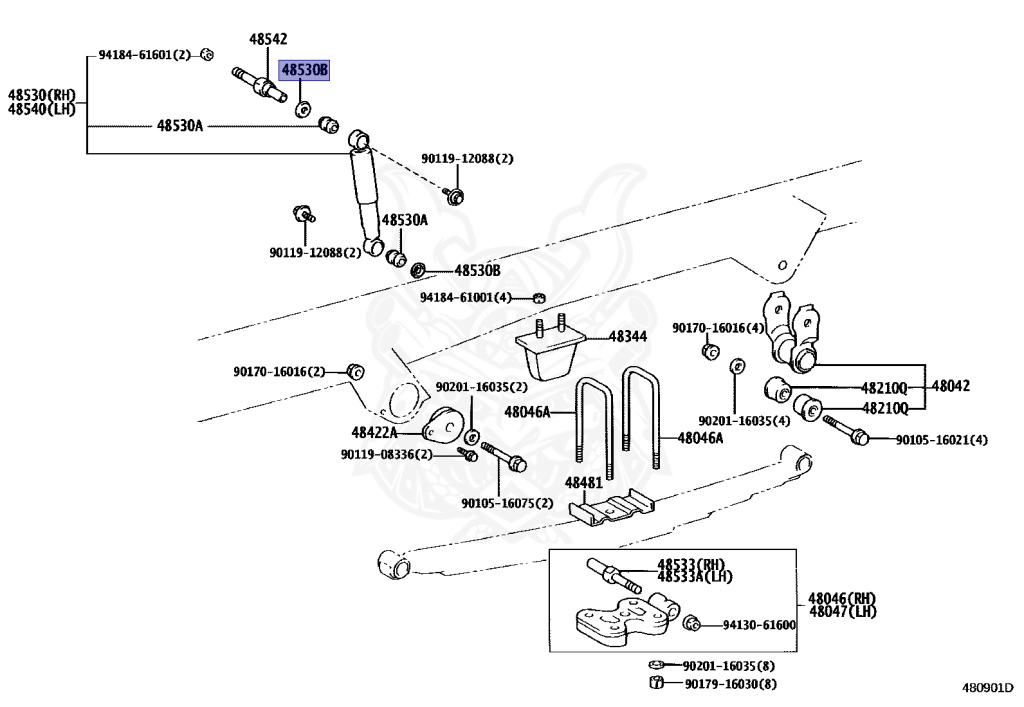 Toyota - Dyna - BU301 - 2002 - Manual - 4B