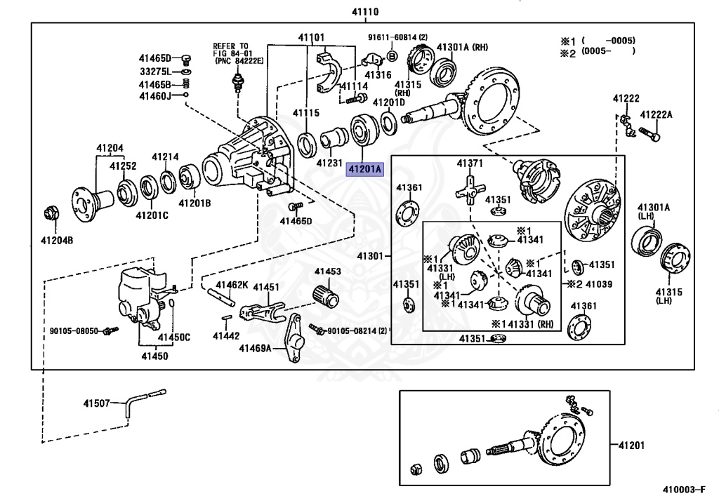 90366-35087 - Toyota - Bearing, Tapered Roller (for Front Drive