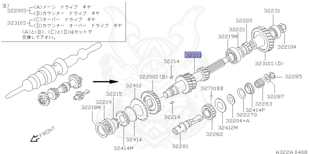 Nissan - Silvia - S15 - 1999 - SPEC R - HARDTOP(K) - AUTOMATIC-FLOOR SHIFT(AT.F4) - TWO WHEELS STEERING(2WS) - SR20DET