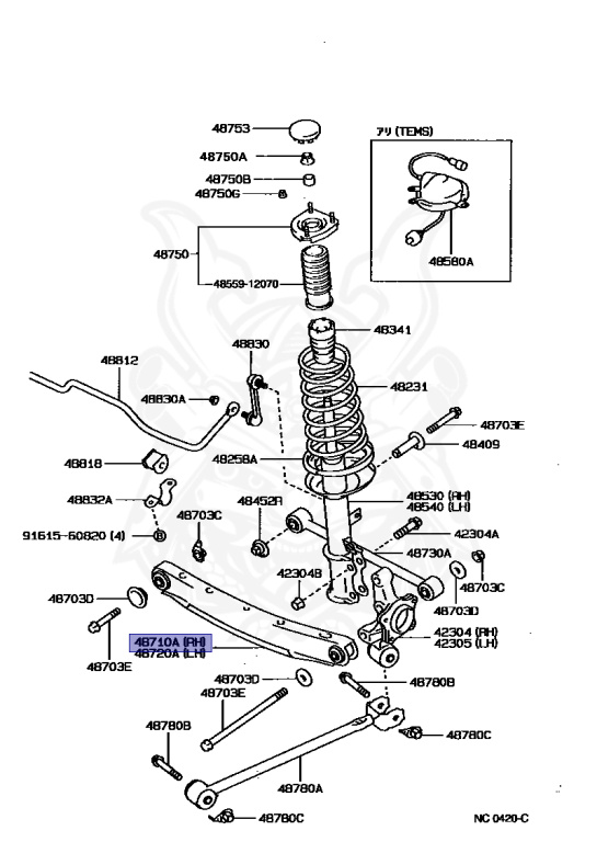 Toyota - Corona - ST170 - 1987 - EXS TYPE - SEDAN - Automatic - 4SFI