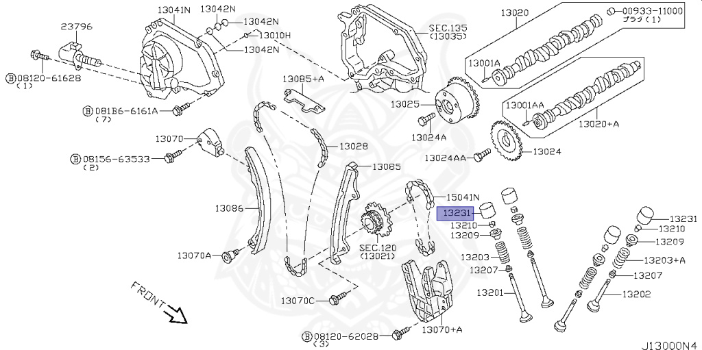 13231-6N217 - Nissan - Valve Lifter - Nengun Performance