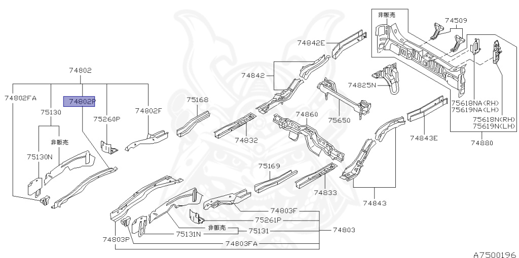 Nissan - Stagea - 260RS Autech - WGNC34 - 1999 - 260RS - WAGON(W) - 4 WHEEL DRIVE(4WD) - MANUAL TRANSMISSION(MT) - RB26DETT