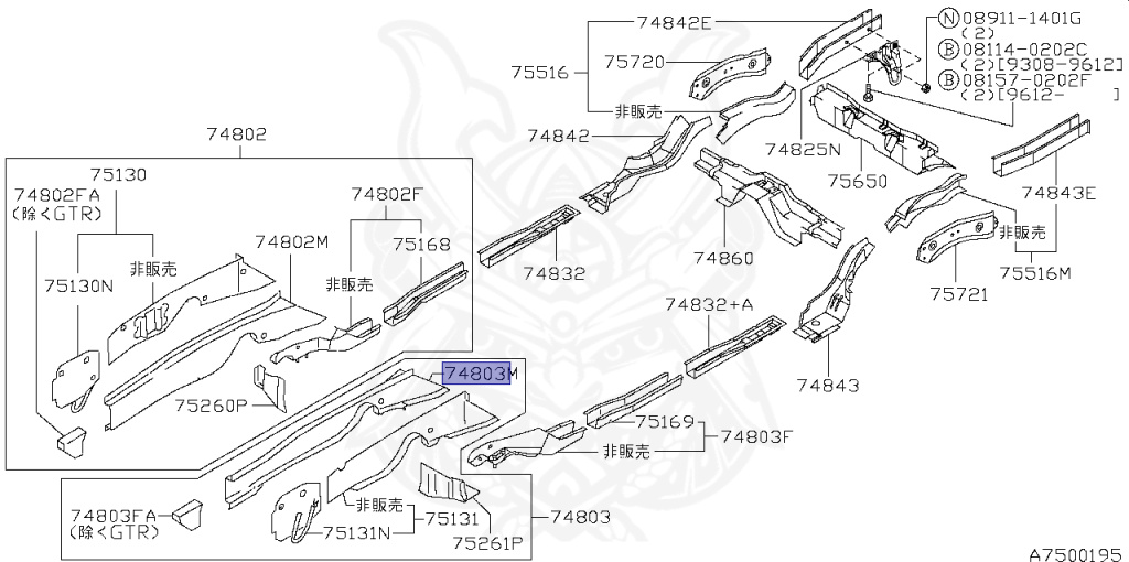 Nissan - Skyline GT-R - BCNR33 - 1998 - GTR/V - 2 door hard top (2K) - 4 WHEEL DRIVE(4WD) - MANUAL TRANS 5-SPEED(MT.F5) - HICAS - RB26DETT