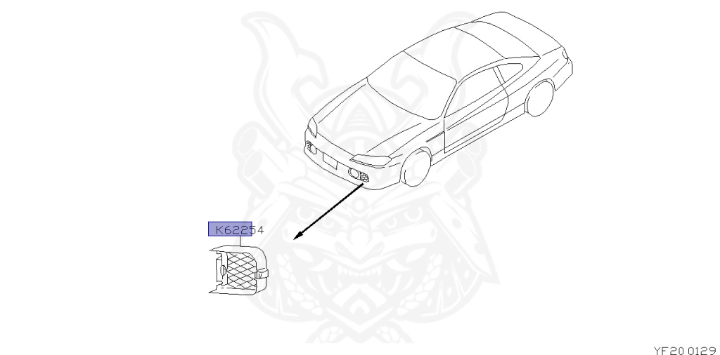 Nissan - Silvia - S15 - 1999 - SPEC S - HARDTOP(K) - AUTOMATIC-FLOOR SHIFT(AT.F4) - TWO WHEELS STEERING(2WS) - SR20DE