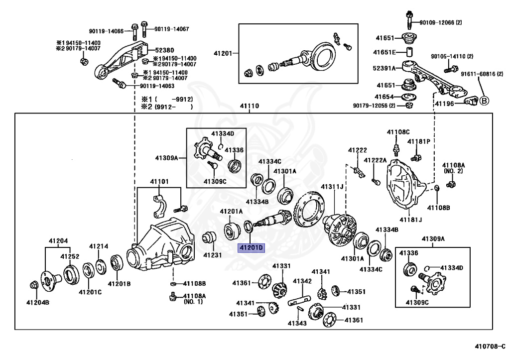 90201-35499 - Toyota - Gear, Differential Ring - Nengun Performance
