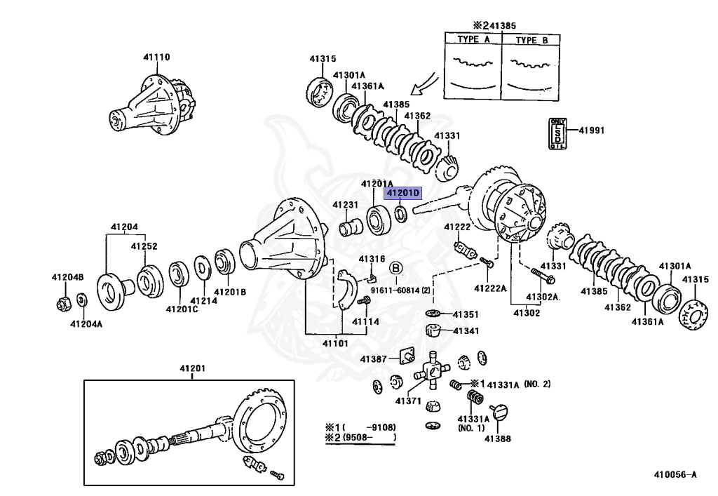 Toyota - Hiace - RZH101G - 1989 - SUPER CUSTOM MOON  ROOF TYPE - 4-DOOR - Automatic - 2RZE