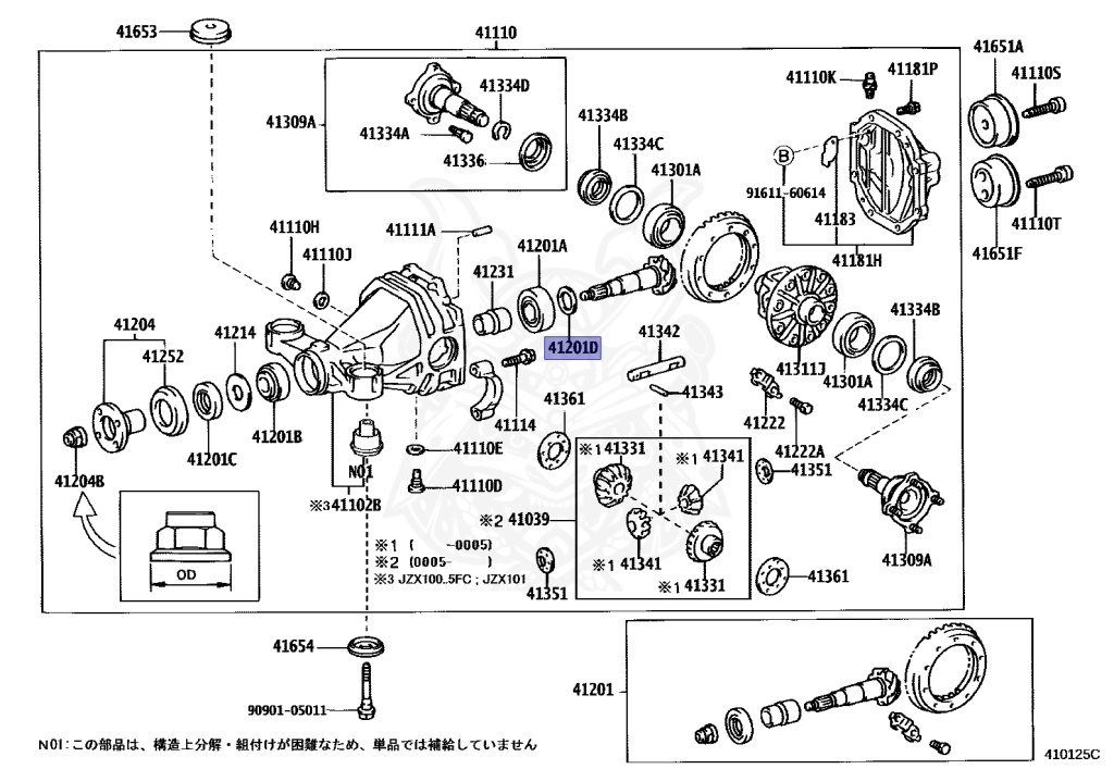 Toyota - Mark 2 - JZX101 - 1996 - GRANDE G TYPE - Automatic - 2JZGE