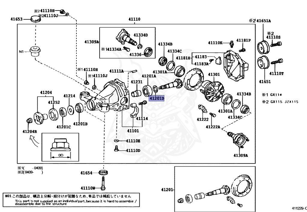 Toyota - Mark 2 - JZX110 - 2000 - GRANDE IR-V TYPE - SEDAN - Manual - 1JZGTE