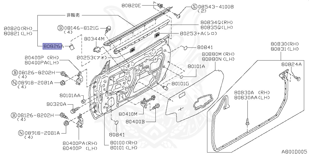 Nissan - Skyline - R34 GT - HR34 - 1998 - 20GT - 4 DOOR SEDAN(4S) - AUTOMATIC-FLOOR SHIFT(AT.F4) - No high-speed casters, 2-link drive (IRS.2WD) - RB20DE