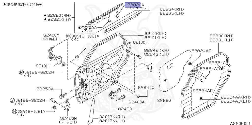 Nissan - Skyline - R34 GT - HR34 - 2000 - 20GT - 4 DOOR SEDAN(4S) - AUTOMATIC-FLOOR SHIFT(AT.F4) - High cast, 2-link (IRS.2WD) - RB20DE