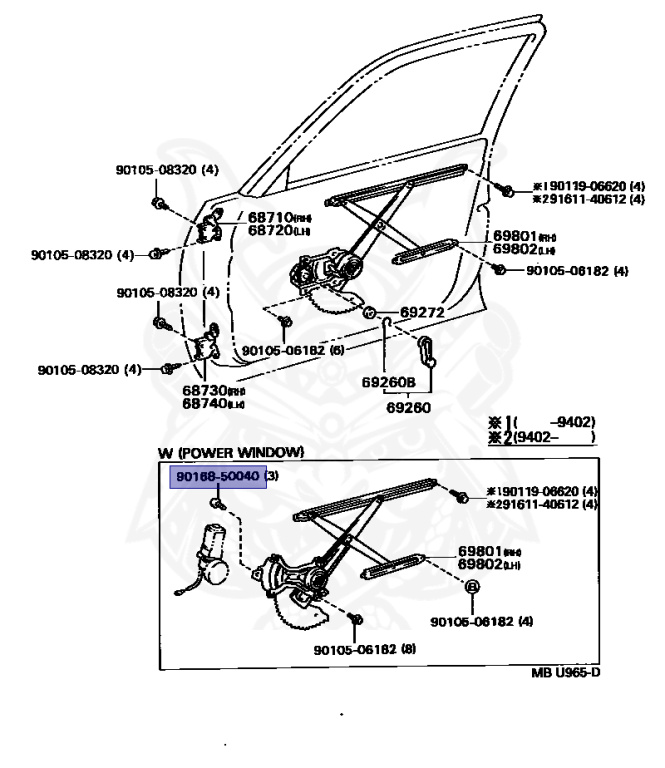 Toyota - Tercel - EL41 - 1992 - TX TYPE - 4 DOOR - Manual - 4EFE