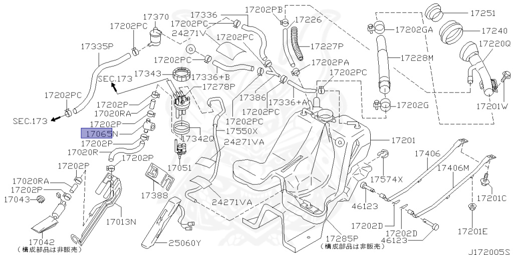 Nissan - Silvia - S15 - 1999 - SEDAN - HARDTOP(K) - MANUAL TRANS 5-SPEED(MT.F5) - TWO WHEELS STEERING(2WS) - SR20DE