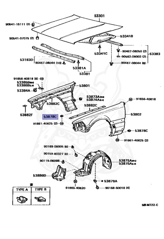 Toyota - Soarer 2.0GT - GZ20 - 1990 - GT TURBO TYPE - COUPE - Manual - 1GGTEU