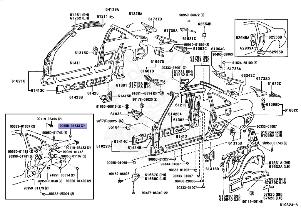 Toyota - MR2 - SW20 - 1996 - GG LIMITED TYPE - COUPE (STANDARD ROOF) - Manual - 3SGE