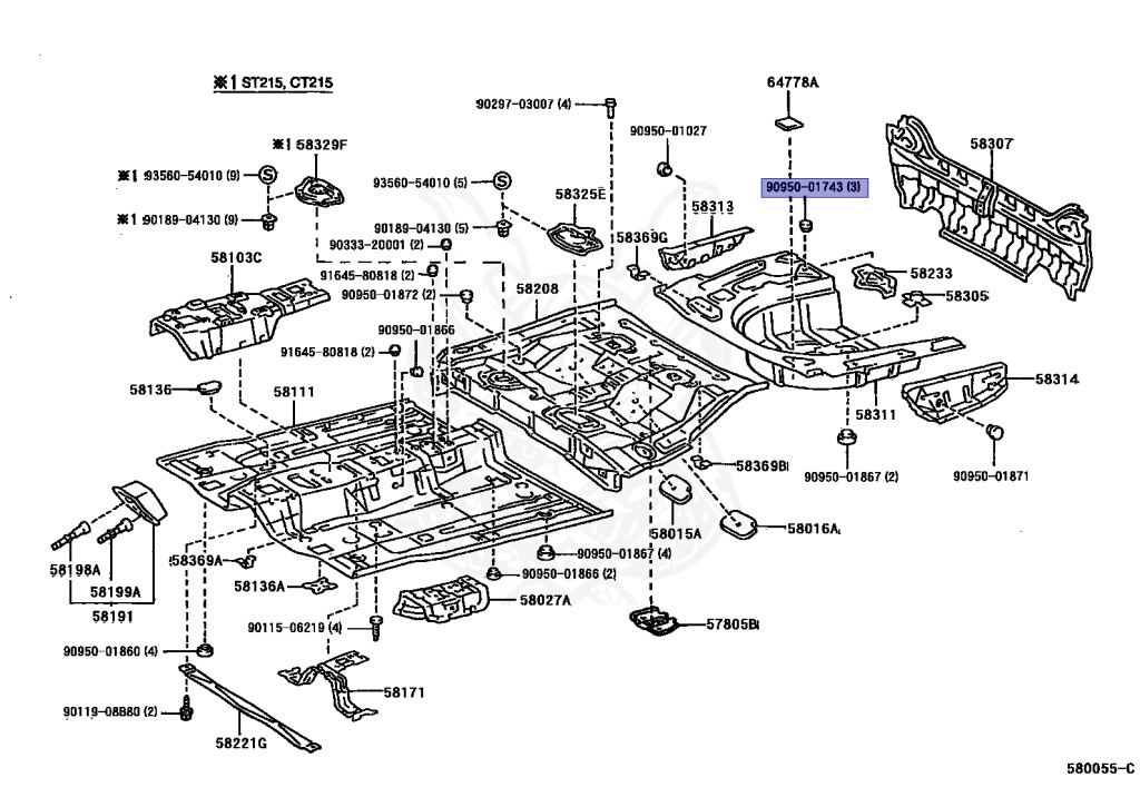 Toyota - Carina - AT212 - 1997 - TI TYPE - Automatic - 5AFE