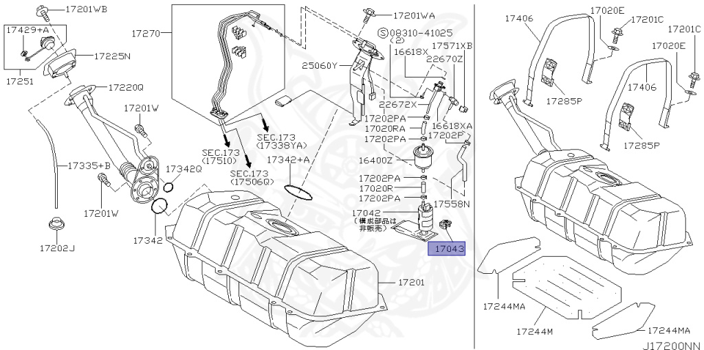 Nissan - Cima - F50 - 2009 - 450XV - SEDAN(S) - 4 WHEEL DRIVE(4WD) - AUTOMATIC-FLOOR SHIFT(AT.F4) - VK45DE