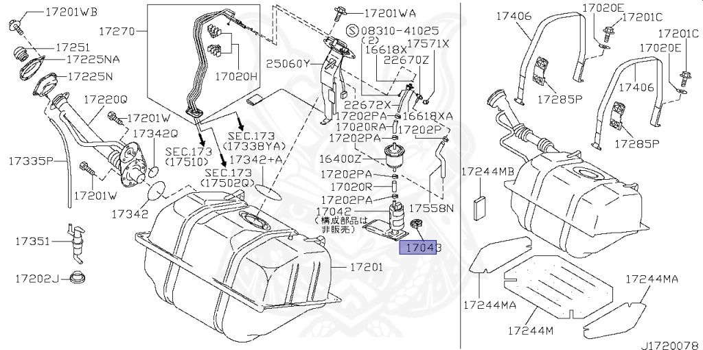 Nissan - Cedric/Gloria - Y34 - 2001 - 300LVVIP - HARDTOP(K) - 2 WHEEL DRIVE(2WD) - AUTOMATIC-FLOOR SHIFT(AT.F4) - VQ30DD