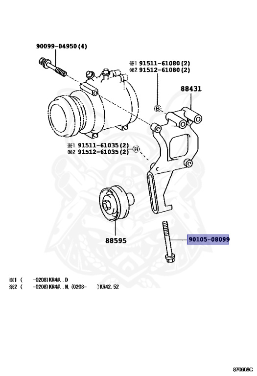 Toyota - LiteAce - KR41V - 1998 - L TYPEDX TYPELD TYPE - 5-DOOR - Automatic - 5K