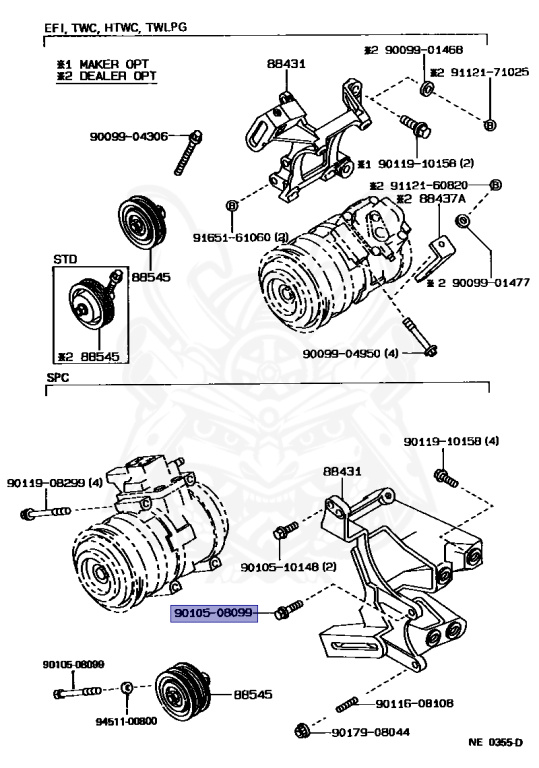 Toyota - Crown - GS130 - 1987 - DLX TYPE - SEDAN - Manual - 1GE
