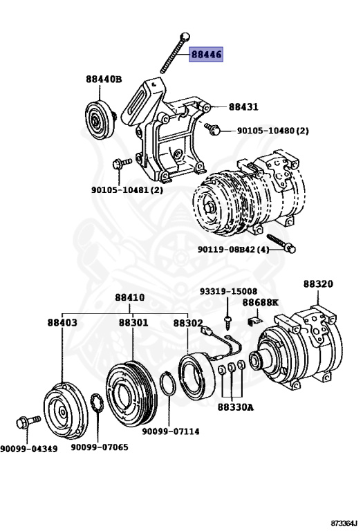 Toyota - Dyna - XZU412 - 2001 - Automatic - S05C