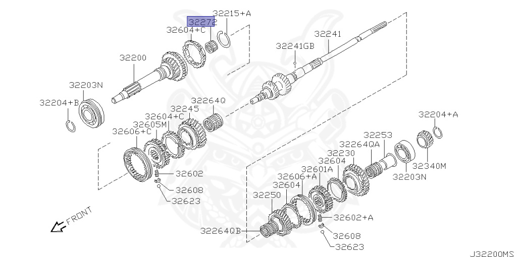 Nissan - Silvia - S15 - 1999 - SPEC R - HARDTOP(K) - AUTOMATIC-FLOOR SHIFT(AT.F4) - TWO WHEELS STEERING(2WS) - SR20DET
