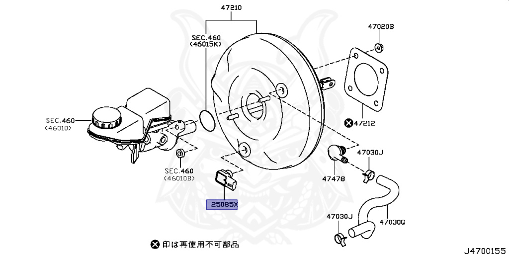 25085-3JA0A - Nissan - Sensor, Boost - Nengun Performance