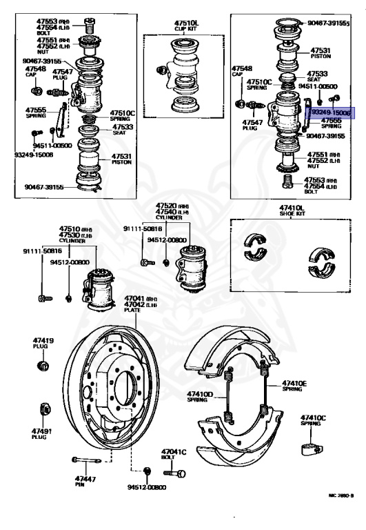Toyota - Land Cruiser - FJ40 - 1974 - SOFTTOP (TARPAULIN CANVASTOP OR VINYLTOP) - F
