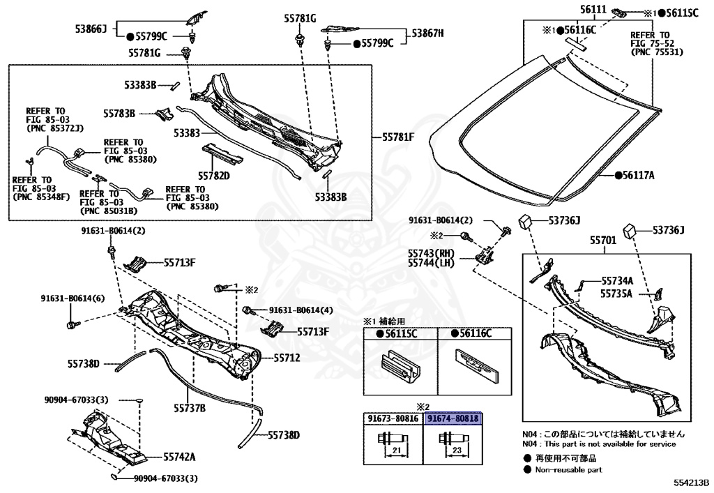 91674-80818 - Toyota - BOLT - Nengun Performance