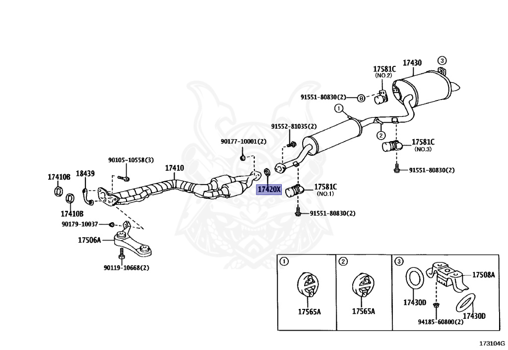 その他 KPY 90917-06076 - Toyota - Gasket, Exhaust Pipe - Nengun Performance